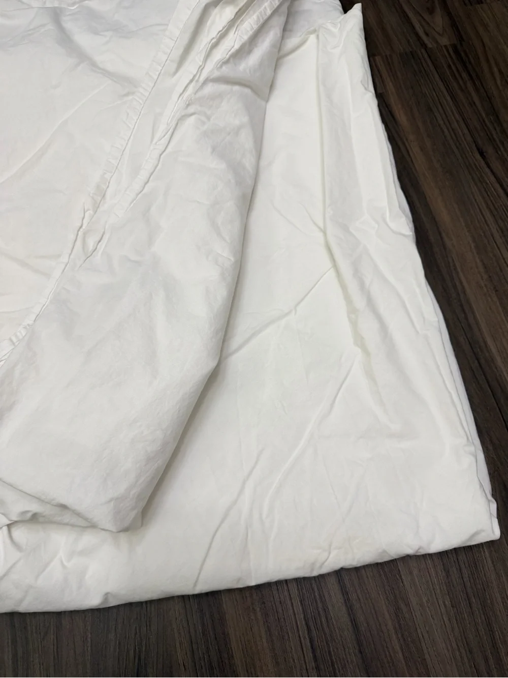 Restoration Hardware King Size Sheets white cotton